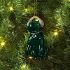 4" Christmas Puppy with Earmuff Ornament Green - Wondershop™ - 2 of 3