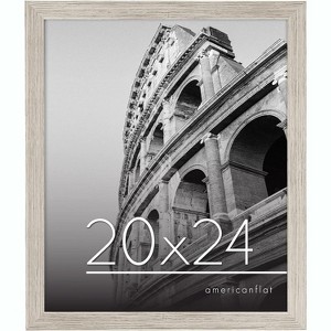 Americanflat 20x24 Poster Frame in Drift Wood with Polished Plexiglass - Horizontal and Vertical Formats with Included Hanging Hardware - 1 of 4