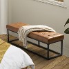 Gema 60" Wide Bedroom Bench For bedroom and living room | ARTFUL LIVING DESIGN - image 3 of 4