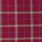 rich burgundy plaid