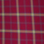 rich burgundy plaid