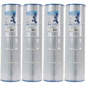 Unicel C-7471 105 Square Foot Media Replacement Pool Filter Cartridge with 168 Pleats, Compatible with Pentair Pool Products, Pac Fab, and Waterway - 1 of 4