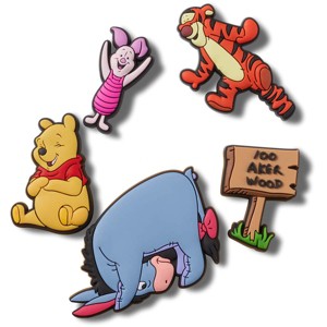 Crocs Jibbitz Disney Winnie The Pooh Character Shoe Charms 5pk - 1 of 4