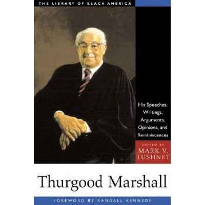 Thurgood Marshall - (Library of Black America) by  Mark V Tushnet (Paperback)