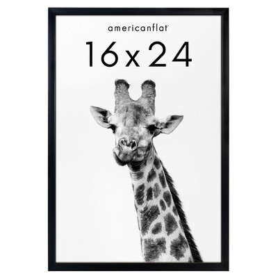 Americanflat Gallery-Style Picture Frame to Secure Artwork, Prints, and Photos