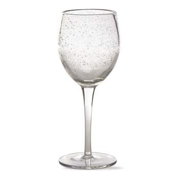 tagltd 15 oz. Bubble Glass Tall Drinkware Clear Dishwasher Safe Beverage Glassware For Dinner Party Wedding Restaurant Bar