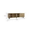 NicBex TV Stands for 70 inch TV,Modern Entertainment Center with 4 Open Shelves,TV Console for Living Room, Bedroom, Home - 3 of 4
