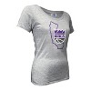 NBA Sacramento Kings Women's Short Sleeve Burnout Scoop T-Shirt - 3 of 4