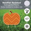 Big Dot of Happiness Pumpkin Patch - Yard Sign and Outdoor Lawn Decorations - Fall, Halloween or Thanksgiving Party Yard Signs - Set of 8 - 3 of 4
