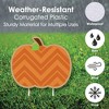 Big Dot of Happiness Pumpkin Patch - Yard Sign and Outdoor Lawn Decorations - Fall, Halloween or Thanksgiving Party Yard Signs - Set of 8 - image 3 of 4