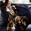 Pet Dog Basset Hound Seasonal Car Blanket Fleece Throw, Christmas Gift. - 3 of 4