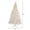 Nearly Natural 11-ft White Artificial Christmas Tree with 2720 Bendable Branches and 1000 LED Lights - 2 of 4