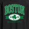 Men's - Instant Message - Boston Mass Clover Long Sleeve Graphic T-Shirt - 2 of 4