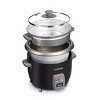 Proctor Silex 6 Cup Rice Cooker and Steamer - Black