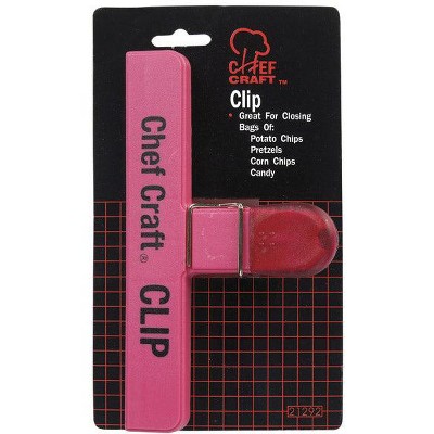 Chef Craft Bag Clip Large 6" Assorted Colors Carded