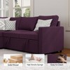 ChicFurnit Sleeper Sofa Bed Modular Sectional Couch Pull Out Bed L-Shaped Convertible Sofa Bed Storage Seat for Living Room - 4 of 4