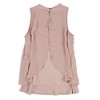 bar III Womens Layered Contrast Knit Blouse - 2 of 2
