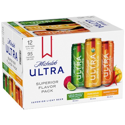 Michelob Ultra Organic Beer Variety Pack - 12pk/12 fl oz Cans