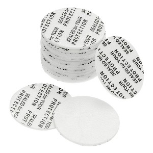 Unique Bargains Pressure Sensitive Seal Adhesive Foam Lid Liner for Glass Plastic Bottle 200 Pcs - 1 of 3