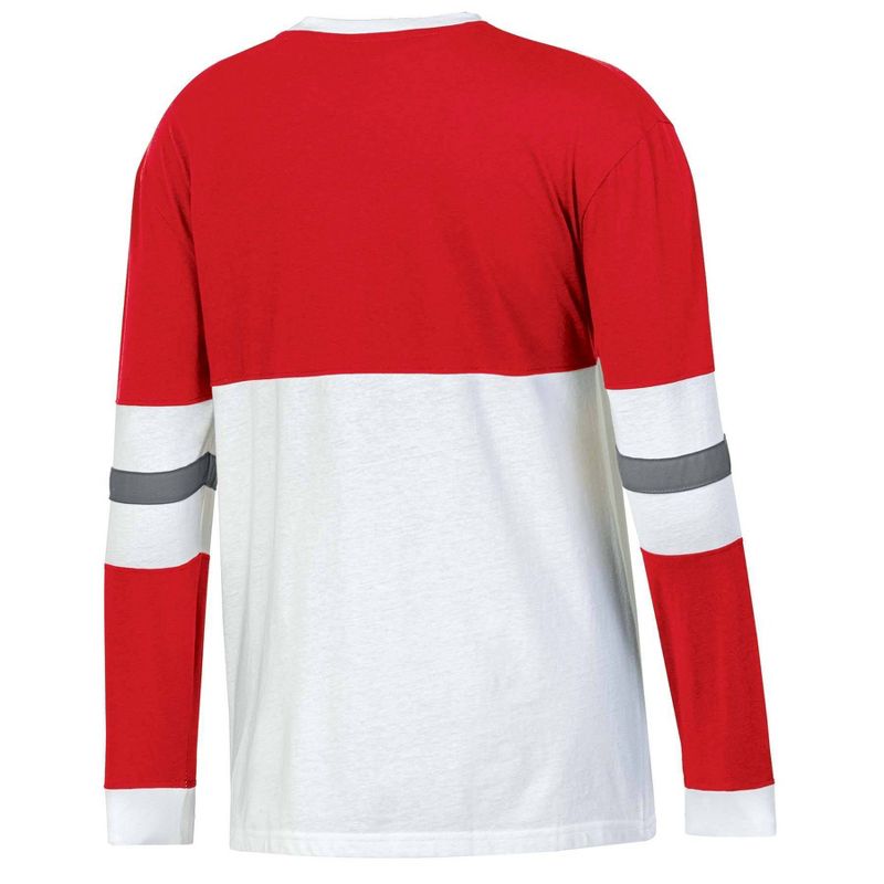 NCAA NC State Wolfpack Women&#39;s Long Sleeve Color Block T-Shirt, 2 of 4