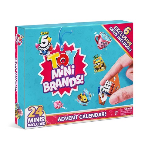 5 Surprise Mini Toys S1 Advent Calendar with 24 Surprises - image 1 of 4