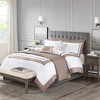 Gracie Mills Isiah 8-Piece Soft Brushed Microfiber Comforter and Quilt Set - 2 of 4