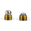 Unique Bargains Stainless Steel Magnetic Door Stops with Self Adhesive and Screw Mount - 4 of 4