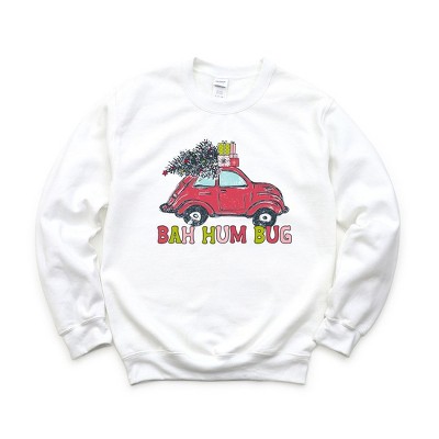 Simply Sage Market Women's Graphic Sweatshirt Bah Hum Bug Car