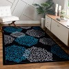 Luxe Weavers Modern Floral Medallion Area Rug - 4 of 4