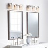 Quorum Lighting 3 - Light Vanity in  Satin Nickel - 4 of 4