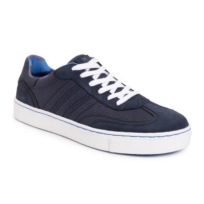 MUK LUKS Mens Park OG Sneaker, 10.5, Navy