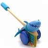 Orange Tree Toys: Push Along: Shark - Wooden Toy, Ages 1+ - 4 of 4