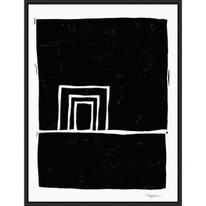 Amanti Art Abstract Blocks by Statement Goods Canvas Wall Art Print Framed 18 x 24-in. - 1 of 4