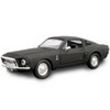 1968 Ford Mustang Shelby GT500 KR Matt Black 1/43 Diecast Model Car by Road Signature - 2 of 3