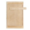 Kate & Laurel All Things Decor Ori Rattan Wall Cabinet Natural - 3 of 4