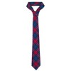 Men's Checkered 2.75 Inch Wide And 57 Inch Long 100% Cotton Neckties - 2 of 4
