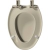 Mayfair by Bemis Affinity Soft Close Plastic Toilet Seat with Easy Cleaning and Never Loosens - 4 of 4