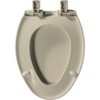 Mayfair by Bemis Affinity Soft Close Plastic Toilet Seat with Easy Cleaning and Never Loosens - image 4 of 4