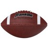 : Franklin Sports Official Size Football - 1000 Regulation  Outdoor Football - Synthetic Leather Adult Size Football - Outdoor  All-Weather Footballs - Extra Grip Official Size Football - Brown + White :