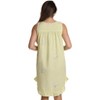 Dreamcrest Sleeveless Woven Nightgown with Floral Embroidery - Cute PJ Babydoll Sleepwear - 3 of 3