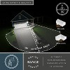 VAXCEL Nottingham Black Motion Sensor Dusk to Dawn Outdoor Wall Lantern Light Clear Glass - 3 of 4