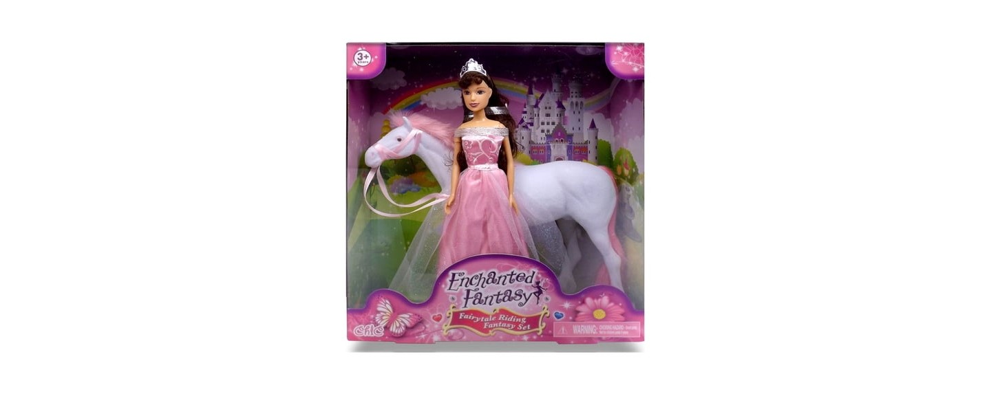 Детские куклы CHIC Dolls Fantasy Riding Doll Set — фото 1