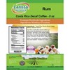 Larissa Veronica Rum Costa Rica Decaf Coffee (Gourmet, Naturally Flavored, Whole Coffee Beans) (8 oz, ZIN: 557290) - 2 of 4