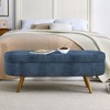 NicBex Storage Ottoman Bench for Bedroom,Storage Bench with Rubber Wood Legs,Ottoman for Living Room,Bedroom,Entryway - 2 of 4