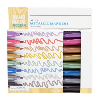 metallic markers