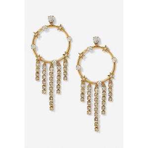 RIDE OR DIE DREAMCATCHER FRONT HOOP EARRINGS - 1 of 3