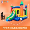 Pogo Bounce House Crossover Bounce House with Slide, No Blower - 2 of 4