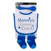 BWA by Baby Starters 3 Piece Bib, Spoon and Socks Set - 2 of 2