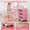 Karl Home Wooden Pretend Hair Salon Playset - 4 of 4