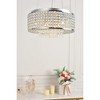 Elegant Lighting Amelie 6 light Chrome Pendant Clear Royal Cut Crystal - 3 of 4